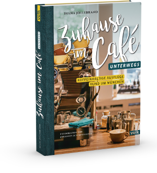 3D Cover des Buchs 'Zuhause im Café - Unterwegs' von Diana Hillebrand